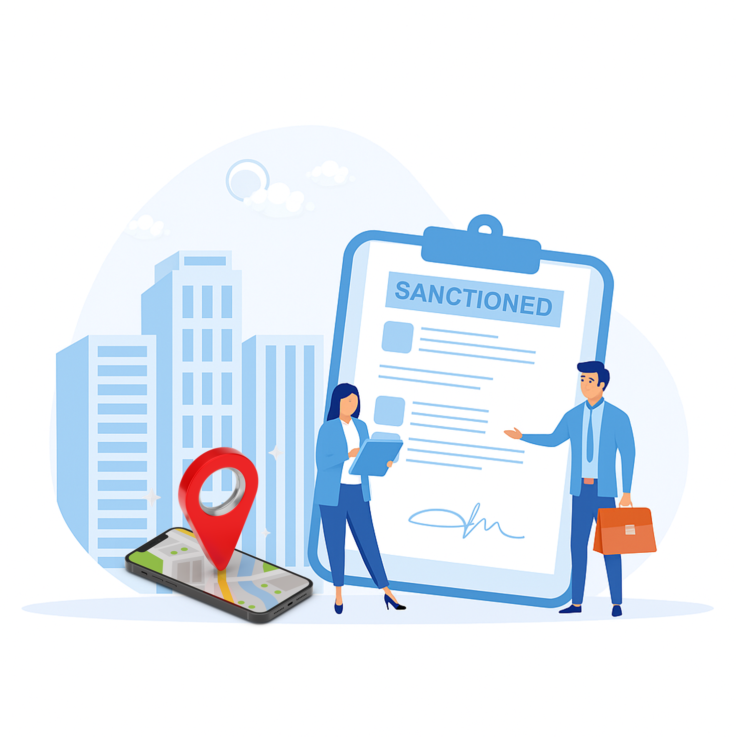 Online Sanctioned Maps